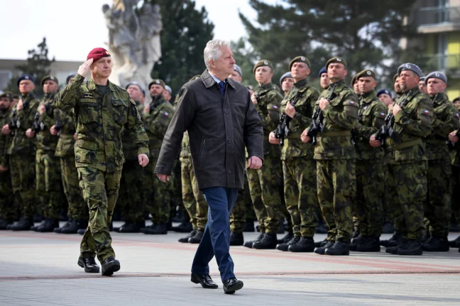 vojáci přísaha ministr