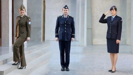 armáda nové uniformy