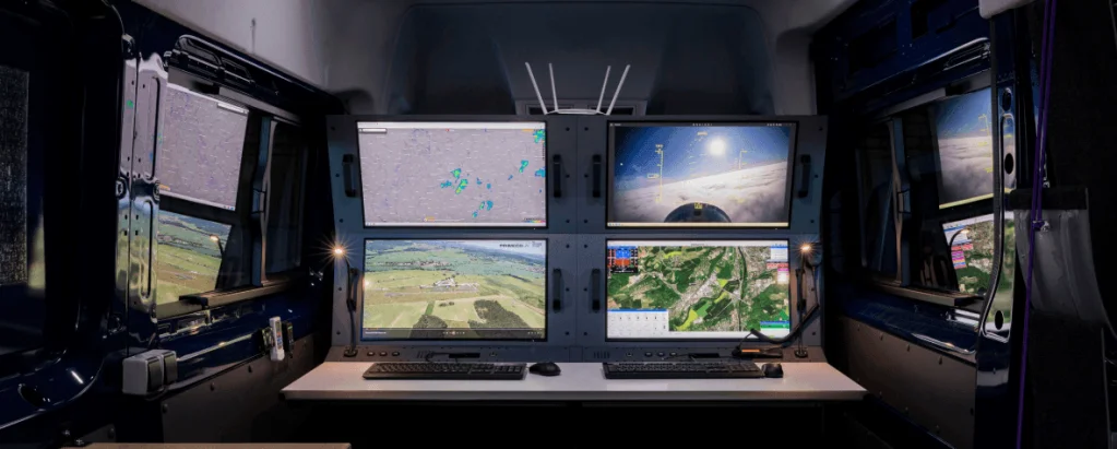 řízení provozu dronů