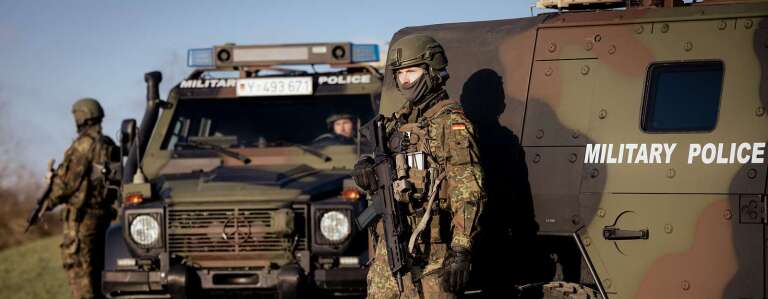 voják Bundeswehr policie