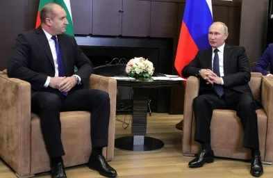 Rumen Radev a Vladimir Putin
