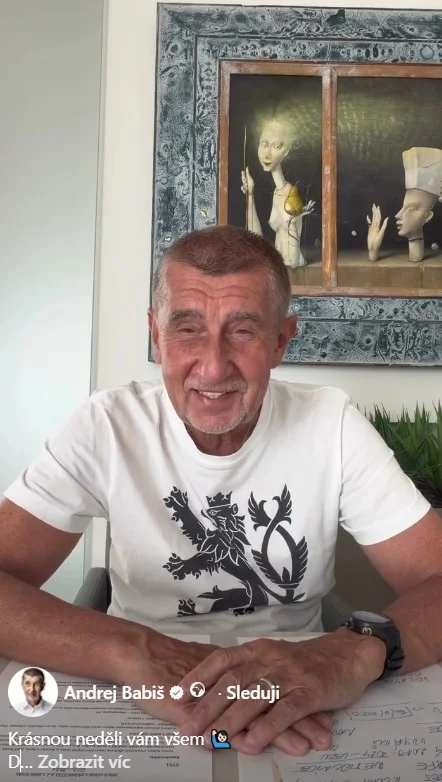 Babiš vystoupení