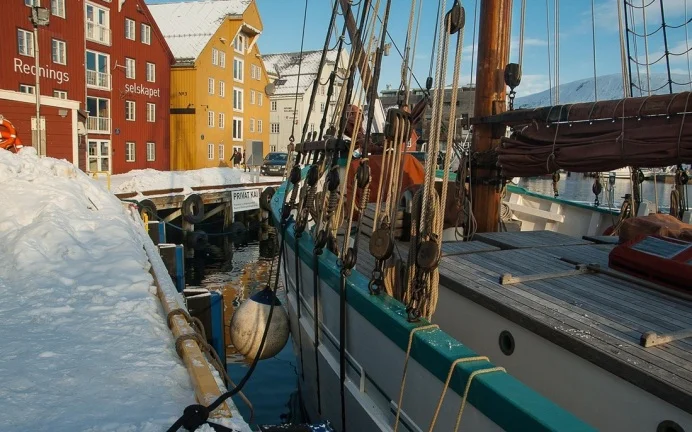 přístav v Tromsø