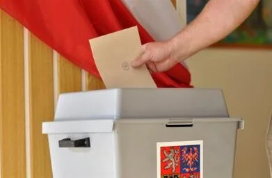 volby urna volič lístek