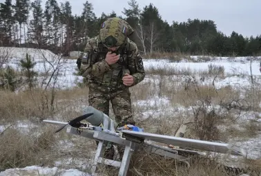 Rusko voják dron