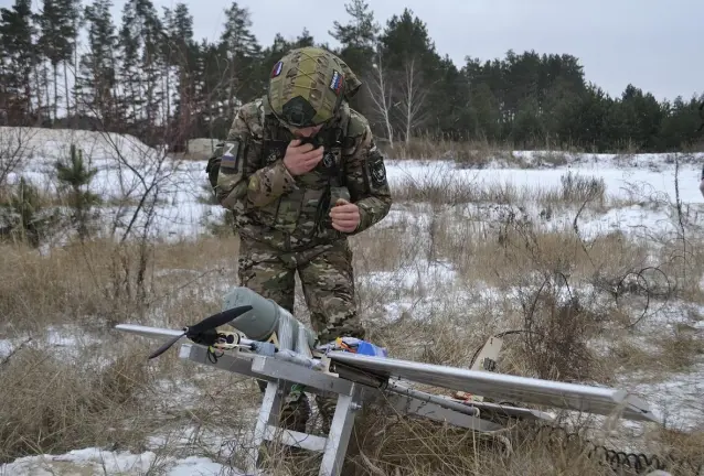 Rusko voják dron