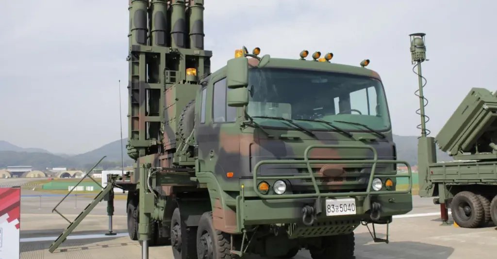 protiletadlový komplet Jižní Korea