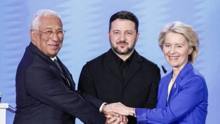 António Costa, Volodymyr Zelenskyj, Ursula von der Leyenová