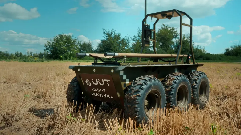 pozemní dron Ukrajina