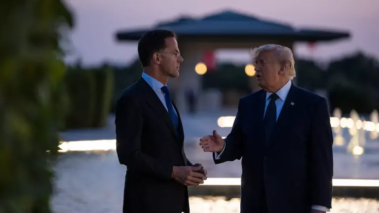 Trump Rutte