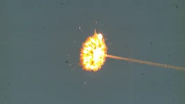 zničení rakety protivzdušnou obranou
