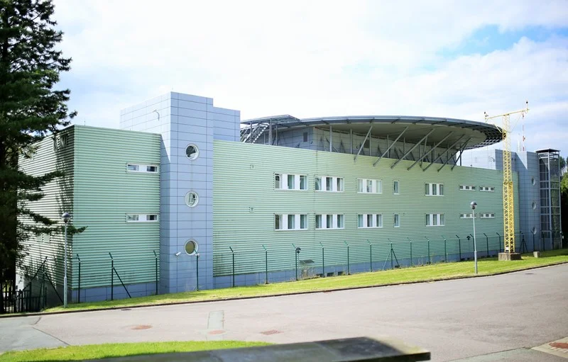 tajná nemocnice heliport