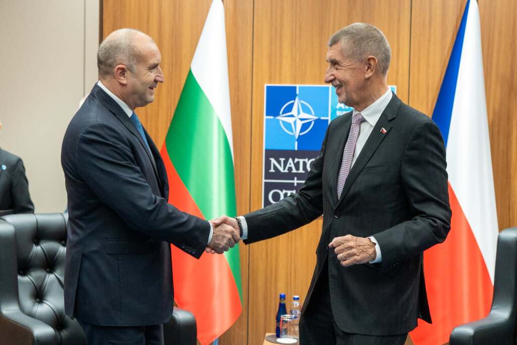 setkání Radev Babiš