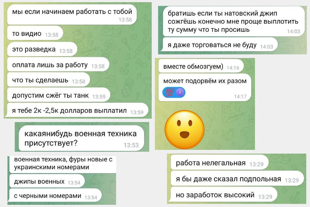 žháři komunikace