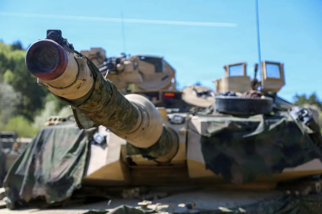 tank hlaveň cvičení