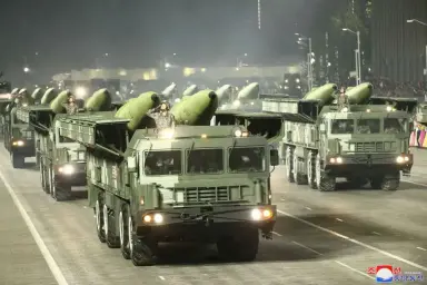 Severní Korea rakety Ukrajina