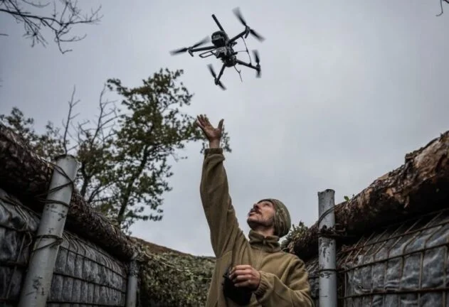 dron operátor Ukrajina