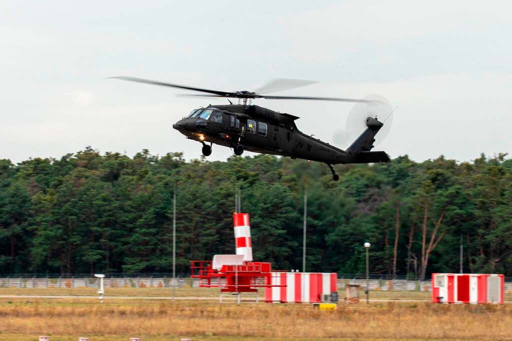 Black Hawk přistání