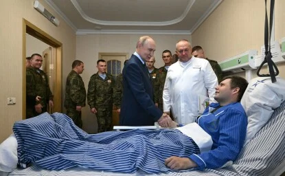 Putin voják nemocnice