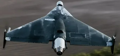 dron s proudovým motorem