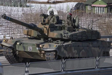 korejský tank K-2 Black Panther