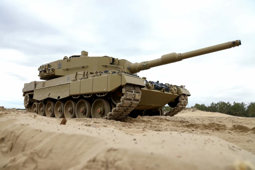 tank písek