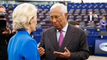 Ursula von der Leyenová a António Costa