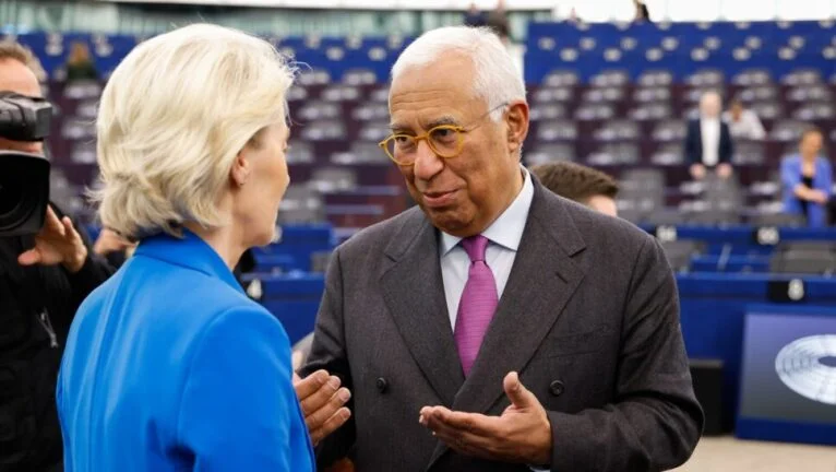 Ursula von der Leyenová a António Costa