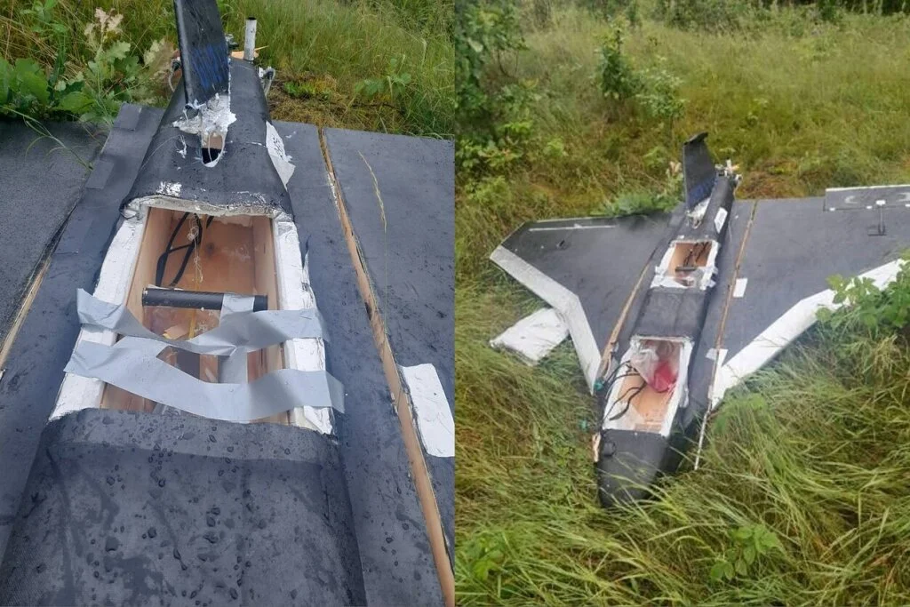 dron havárie