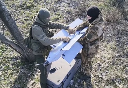 kamikadze dron Rusko