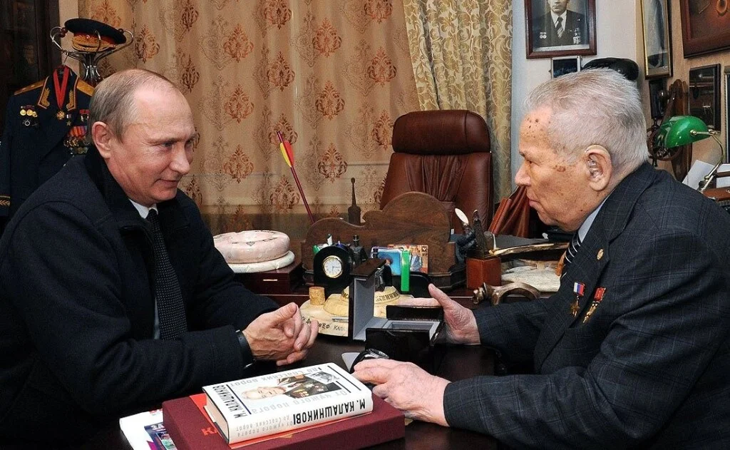 Putin Kalašnikov
