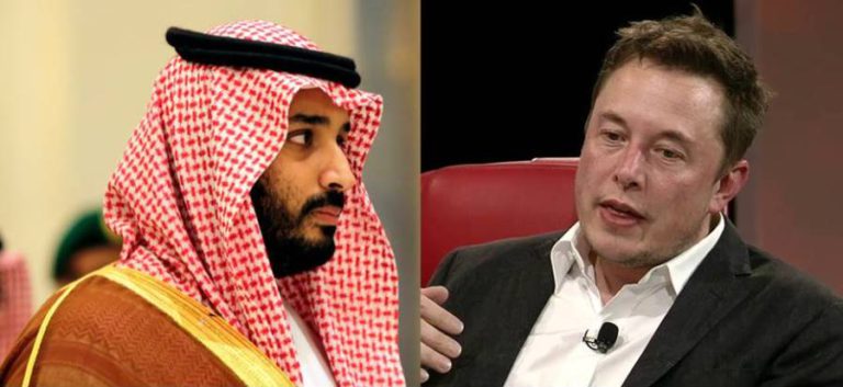 Elon Musk a saudský princ v roce 2017: klíčoví hráči globální energetiky