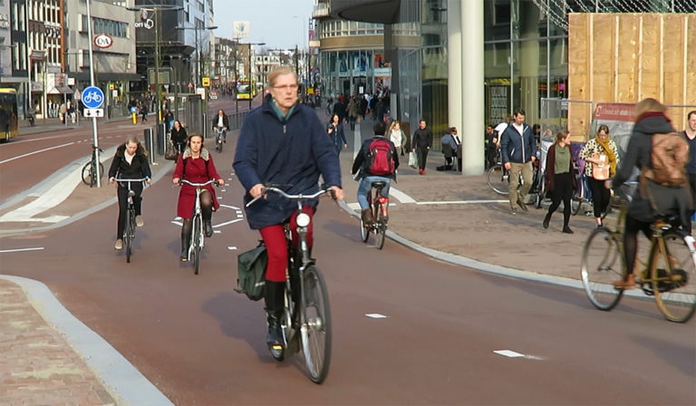 Nizozemský Utrecht je rájem cyklistů