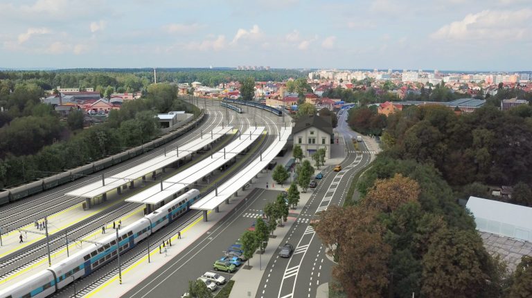 Hledá se dodavatel zdvoukolejnění a elektrifikace úseku z Kladna do Kladna-Ostrovce. Modernizace trati Kladno – Praha bude hotová za osm let