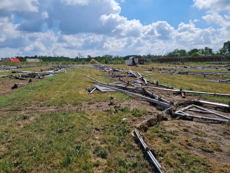 Fotovoltaická elektrárna Pánov, kterou poničilo loňské tornádo, je opět v plném provozu