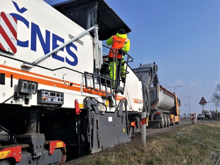 Ředitelství silnic a dálnic zahájilo první letošní stavbu